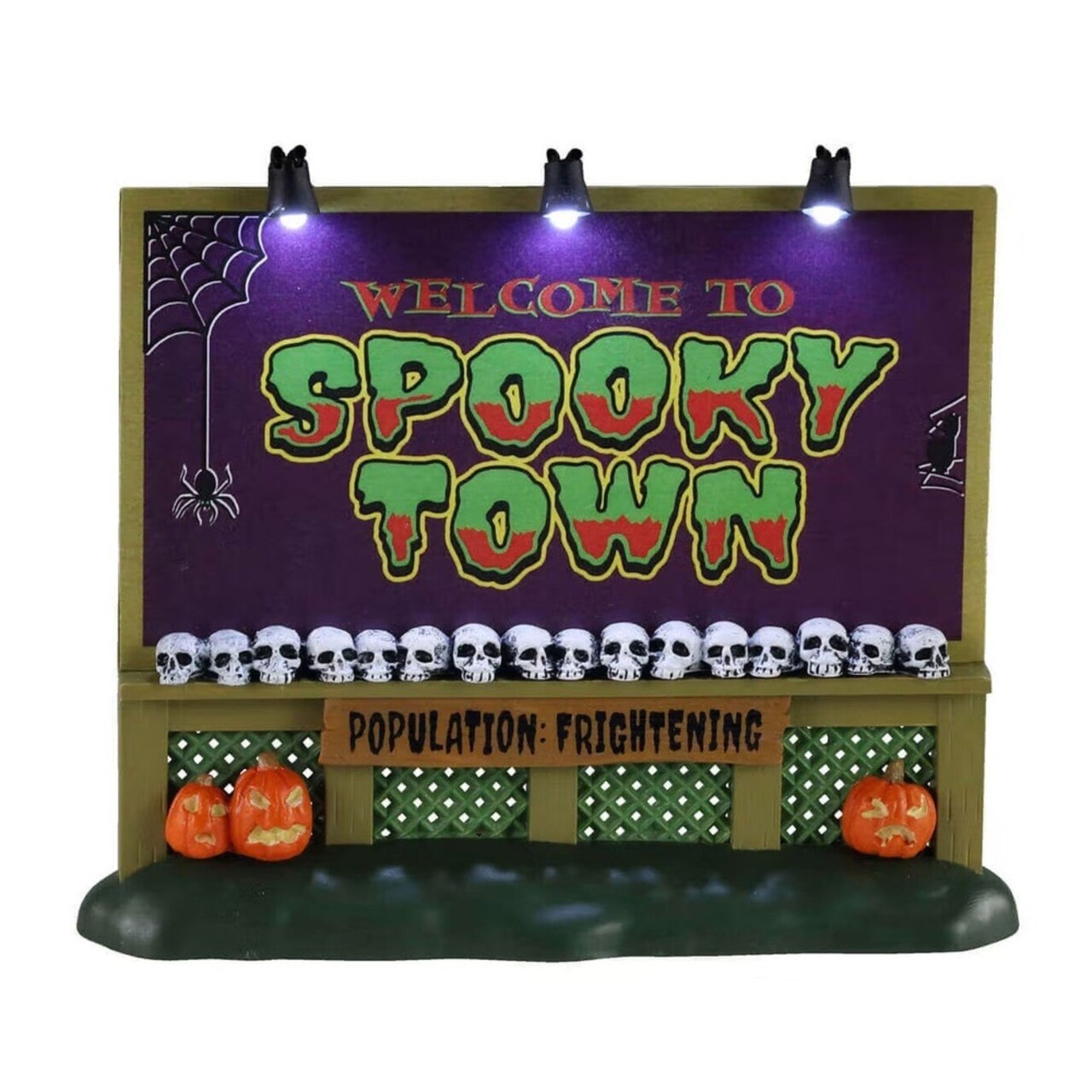 Lemax® Spooky Town™ Halloween Village Accessory: Spooky Town Sign